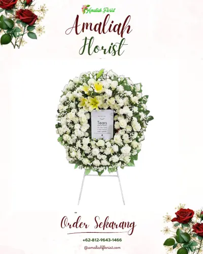 Krans Bunga Duka Cita cicalengka kulon